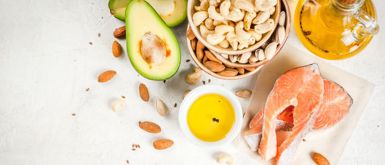 Blog of Keto Diet Supplements to Feel Your Best During Ketosis which have image avocado, fish, and other keto foods