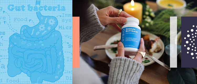 Blog of Butyrate Foods: Its Role in the Body & Top Foods With Butyrate which have image woman holding bottle of butyrate
